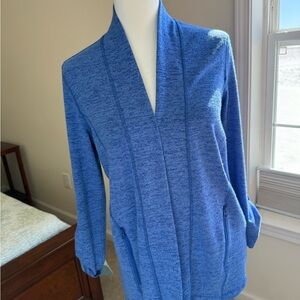 T by Talbots Blue Women's Post-Workout  or Leisure Wear Jacket